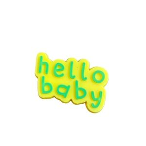 Hello Baby Croc Charm